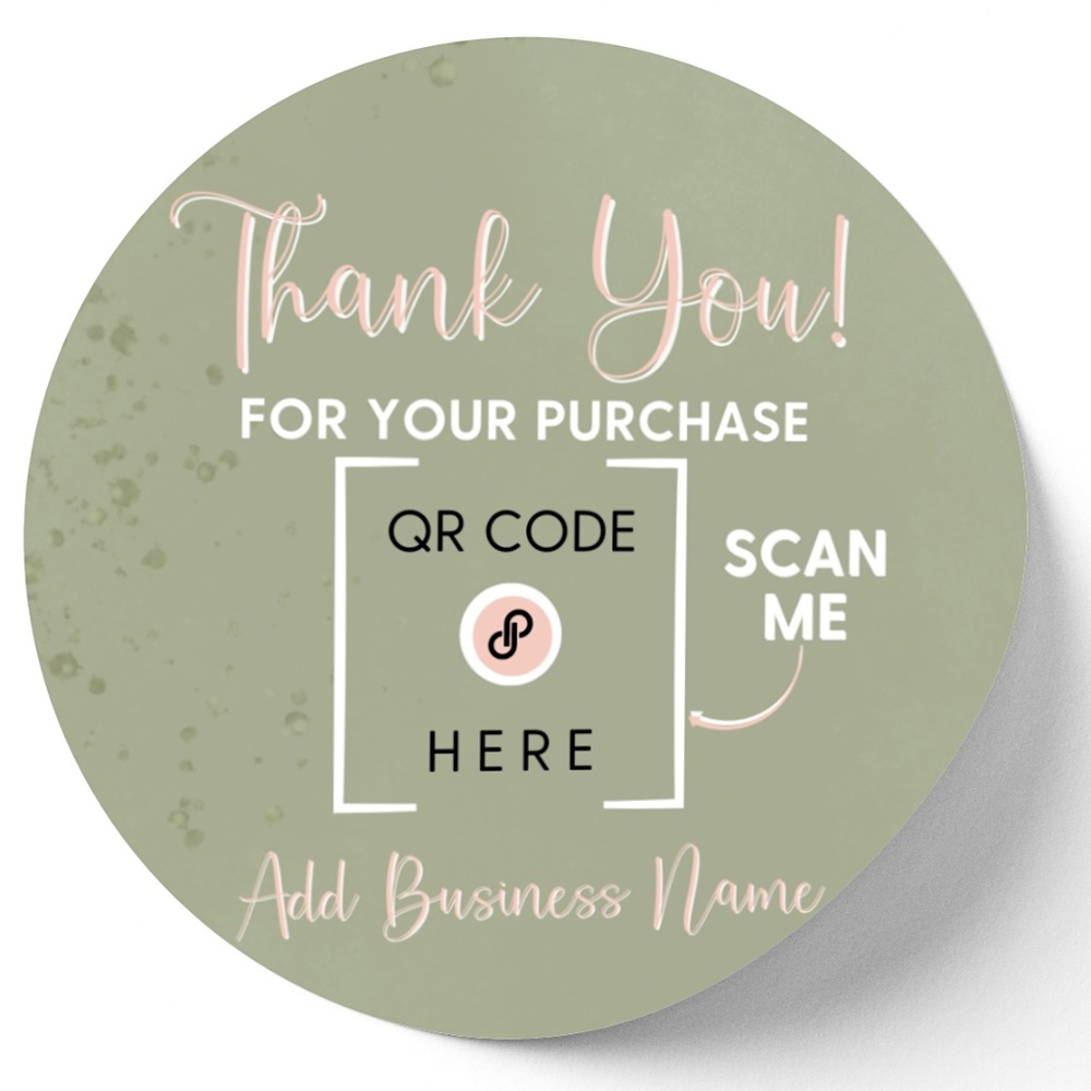 Custom QR Code Stickers
